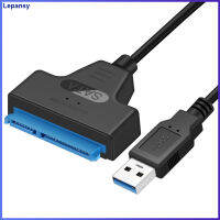 USB 3.0อะแดปเตอร์ซาต้าสายเคเบิลเร็วมากถ่ายโอนข้อมูลสายเคเบิ้ล SATA แปลงพร้อมพอร์ตไฟสำหรับ SSD ไดรฟ์ HDD 2.5"