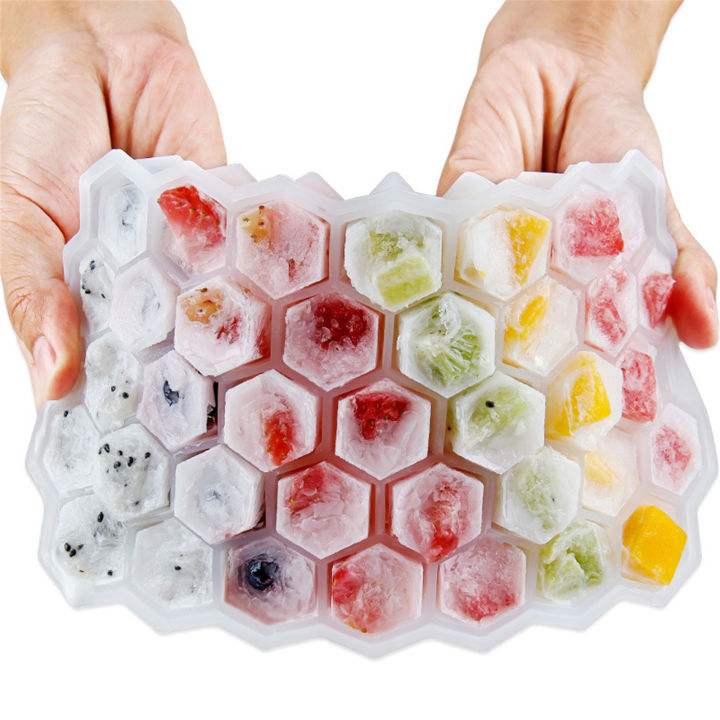 37-ice-cube-molds-ice-cube-tray-removable-ice-cube-tray-ice-cube-tray-with-lid-silicone-small-ice-cube-tray-small-ice-cube-tray-hexagon-ice-cube-tray-37-ice-cube-molds-stackable-ice-cube-molds-honeyco