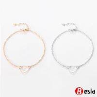 Single Heart-Shaped Female celet Birthday Gift Accessories for Women BESLA