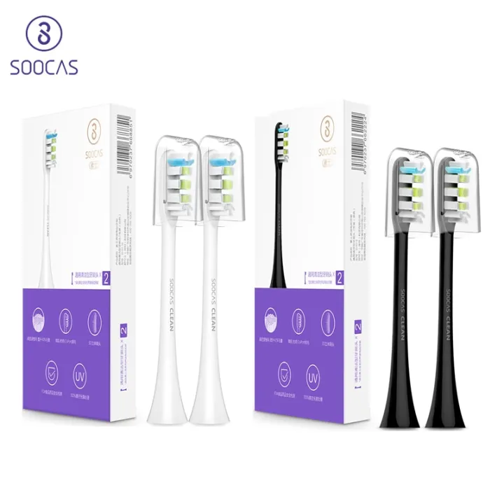 SOOCAS X3 V1 X5 X3U Toothbrush Head Cleansing Brush Head Original Sonic ...
