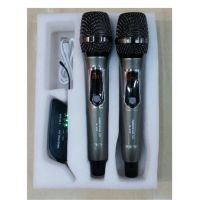 ไมค์ร้องเพลง UHF Wireless Microphone รุ่น 628 ไมโครโฟน ไมค์โครโฟนไร้สาย ไมค์ลอยคู่ ไมค์ไร้สาย