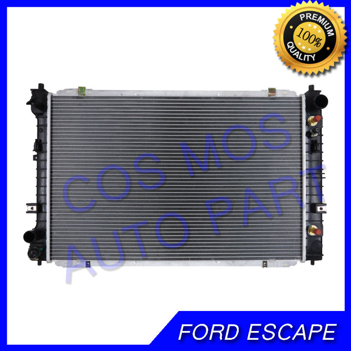 หม้อน้ำรถยนต์-ฟอร์ด-เอสเคป-เครื่อง-3-0-เกียร์ออโต้-26mm-car-radiator-ford-escape-3-0-at-ความหนา-26-mm-no-211