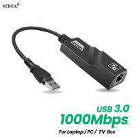 การ์ดเน็ตเวิร์กแบบมีสาย USB ชนิด C ไปยัง RJ45 LAN อะแดปเตอร์อีเทอร์เน็ต10/100/1000Mbps USB 3.0 USB 2.0ตัวแปลงเครือข่ายสำหรับ PC Windows 10