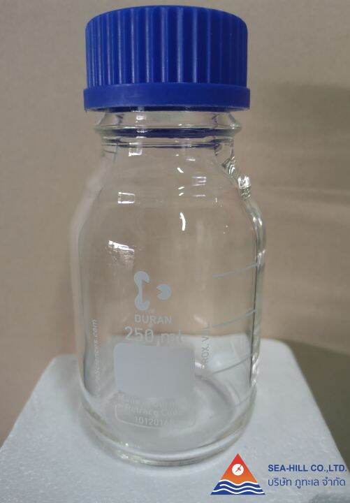 ขวด DURAN Laboratory bottle 250 ml. Lazada.co.th