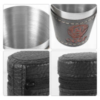 HAOYUNLA 1 Set Camping Metal Cups Stainless Steel Small Wine Cups Portable Drink Cups