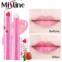 ? 1 แถม 1 ลิปมันเปลี่ยนสี Magic lip ลิปมัน สีชมพู มิสทีน mistine strawberry lip [รุ่นใหม่ แฟร์ชั่น]