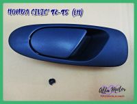 HONDA CIVIC year 1992-1995 OUTER DOOR HANDLE OUTSIDE REAR LEFT (LH) "BLACK" #มือเปิดนอก ด้านหน้าซ้าย สีดำ ฮอนด้า ซีวิค