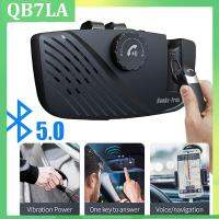 Handsfree Sun Visor Speakerphone Car Kit Earphone Bluetooth-compatible 5.0 Speaker In-ear Earphones Wireless Audio QB7LA