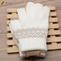 JLCWG Winter Warm Gifts Fashion Gloves Mittens Touch Screen Wool Knitted