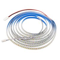 SMD2835 180D 200D Dual Colors LED Strip For Repairing Chandeliers 3000K+6500K Light Ribbon (40-60W)X2Colors Indoor Lamps Parts LED Strip Lighting