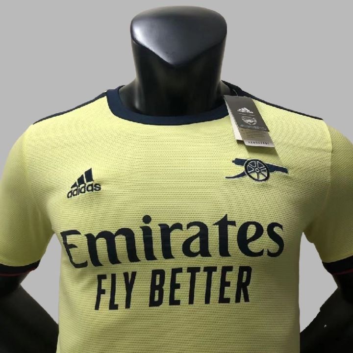 เสื้อฟุตบอลอาเซน่อล-ชุดเติส-ปี-2021-22-เวอร์ชั่นแฟนบอล-arsenal-third-jeresy-2021-22-aaa