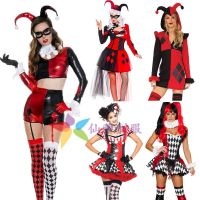 Circus magician vampire costume male and female clown performance Halloween adult animal trainer clothes