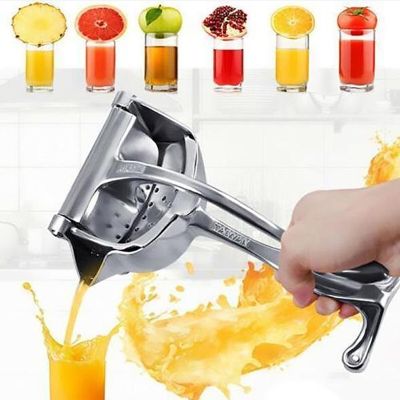 （HOT NEW） StainlessCitrus Fruit Strawjuice Press