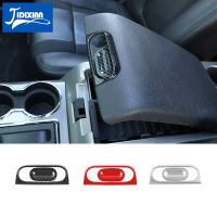 JIDIXIAN ภายในรถ Armrest กล่องสวิทช์ตกแต่งสติกเกอร์อุปกรณ์เสริมสำหรับ Ford F150 2009 2010 2011 2012 2013 2014