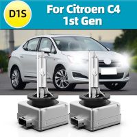 ไฟหน้าหลอดไฟซีนอน Hid 2ชิ้น12V 35W 6000K สำหรับ Citroen C4รุ่นแรก1st Gen