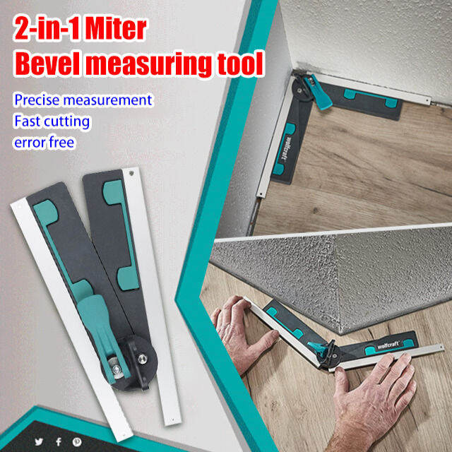 Kangdo Accurate Mitre Gauge and Bevel Gauge Set for Perfect Angles