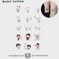 Sai MAGIC TATTOO 069ใช้ได้นานถึง2สัปดาห์คงทนกันน้ำสติ๊กเกอร์รอยสักรอยสักปลอมชั่วคราว18ซม. × 11ซม.