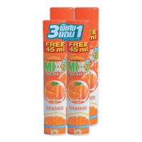 [พร้อมส่ง!!!] มิกซ์ สเปรย์ปรับอากาศ กลิ่นส้ม+ส้ม 365มล. x 3+1 กระป๋องMixz Spray Orange+Orange 365 ml x 3+1