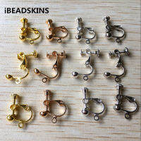 New arrival! copper 14x15mm 100pcslot Screw Ear Clip for Jewelry accessories Earrings DIY parts,hand Made Earring Making