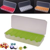 Mode Shop Travel Pill Cases Portable 7-Day Medicine Box Tablet Organizer Container Case Colorful pill Box