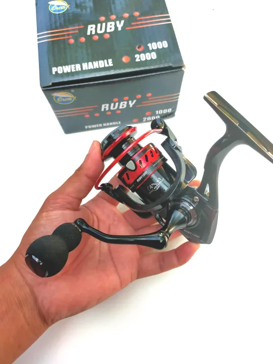 Reel Power Handle Orca Ruby Ukuran 1000 2000 Kuat putaran reel halus Lazada Indonesia