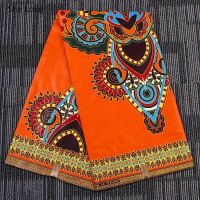 【CW】 Chzimade 1Yard Cotton Real Wax Print Fabric Ankara African National Flower Sewing For Women Party Dress Making Crafts