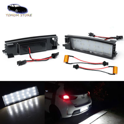 2x LED Number License Plate Light Canbus No Error for Toyota Auris MK2 E180 Aygo Avalon Corolla iM Yaris Camry Solara Rav4 Scion