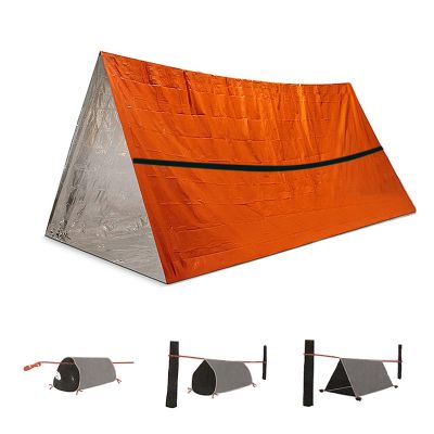 Tents Outdoor Naturehike Emergency Cold Proof Warm Camping Tent Survival Aid Blanket PE Wind Proof Insulation Triangle Tent