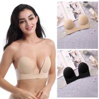 Chest Push Up Sticky Bra Thicker Sponge Bra Pads Breast Lift Up Enhancer Silicone Removeable Inserts Swimsuit Invisible Bra