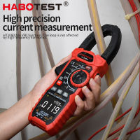 HABOTEST HT206 Pliers Ammeter Amperometric Clamp Meter Professional Digital Multimeter Automotive Tester 600A AC DC Amp Meter