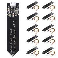 【CW】 10pcs Capacitive Soil Moisture Sensor Module Corrosion Resistant 3.3 5.5V W/Gravity for Detection Garden