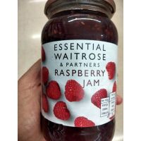 มาใหม่? Waitrose Essential Raspberry Jam แยม ราสพ์เบอร์รี่  เวทโทรส เอสเซนเชี่ยว454 กรัม ราคาพิเศษ