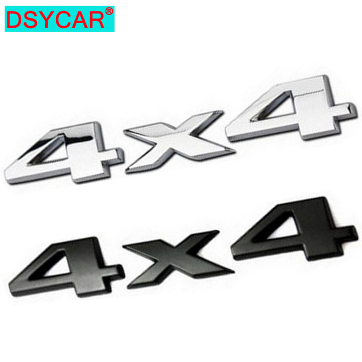 dsycar-3d-4x4สี่ล้อไดรฟ์สติกเกอร์รถโลโก้ตราสัญลักษณ์-d-ecals-รถอุปกรณ์จัดแต่งทรงผมสำหรับ-frod-bmw-ลดาฮอนด้าออดี้โตโยต้า