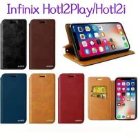 Infinix Hot 12Play(พร้อมส่งในไทย)เคสฝาพับInfinix Hot20S/infinix hot 20i/Infinix note12/G96/Infinix Hot12i/Infinix Hot12Playเคสกระเป๋าเปิดปิดแบบแม่เหล็ก เก็บนามบัตรได้