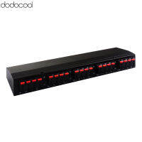 dodocool LYNEPAUAIO B028 2 In 8 Out Power Amplifier และ Loudspeaker Box Switcher, 8 Channel Speaker Distribution Device, Loudspeaker Switch การเลือกด้วยตนเองอิสระ