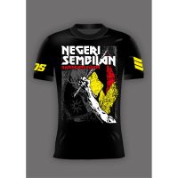 New FashionT-Shirt Negeri Sembilan FA  100% Cotton Short Sleeve 2023