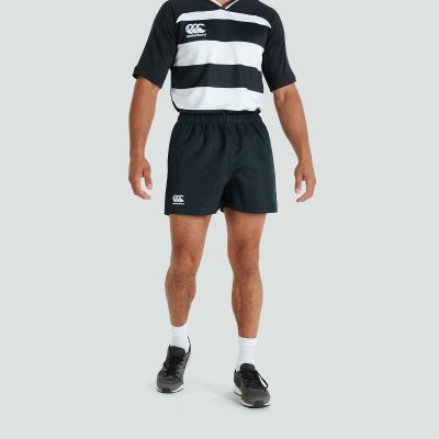 Rugby Shorts, Canterbury Professional Shorts Black, Authentic, #1 Best Seller