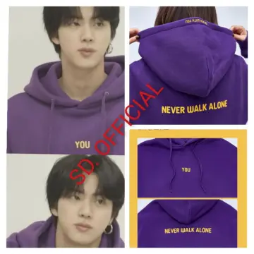BTS Hoodie: Jimin Seven With You Hoodie Never Walk Alone 