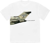 Beastie Boys Mens No Sleep Til Brooklyn Plane T-Shirt White | Officially Licensed Merchandise