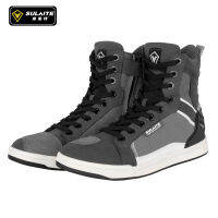 รองเท้ารถจักรยานยนต์ Four Seasons มอเตอร์ไซด์เกียร์ Shift Breathable Anti-Fall Rider Road Casual Racing รองเท้ารองเท้า Biker Boot Men S