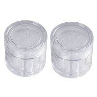 2X Aquarium Tank Plastic Catcher Trap Pipe Trapper for Planarian Worm Leeches 8 Holes Transparent