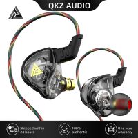 QKZ ไดร์เวอร์ทองแดง AK6 3.5มม. หูฟังแบบสอดในหูหูฟังออกกำลังกาย Hifi สำหรับวิ่งพร้อมหูฟังเพลงชุดหูฟังไมโครโฟน