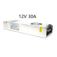 Power Supply 12V 30A 360W Small Volume Single Output Switching  Driver for LED Light Strip Display AC200-240V 12Volt Transformer Power Supply Units