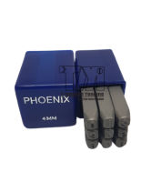 PHOENIX ตัวตอกเลขใช้ตอก เหล็ก /สแตนเลส/อลูมิเนียม ไม้ หรือ หนังแท้ แบบเยอรมัน (2mm.-6mm.)