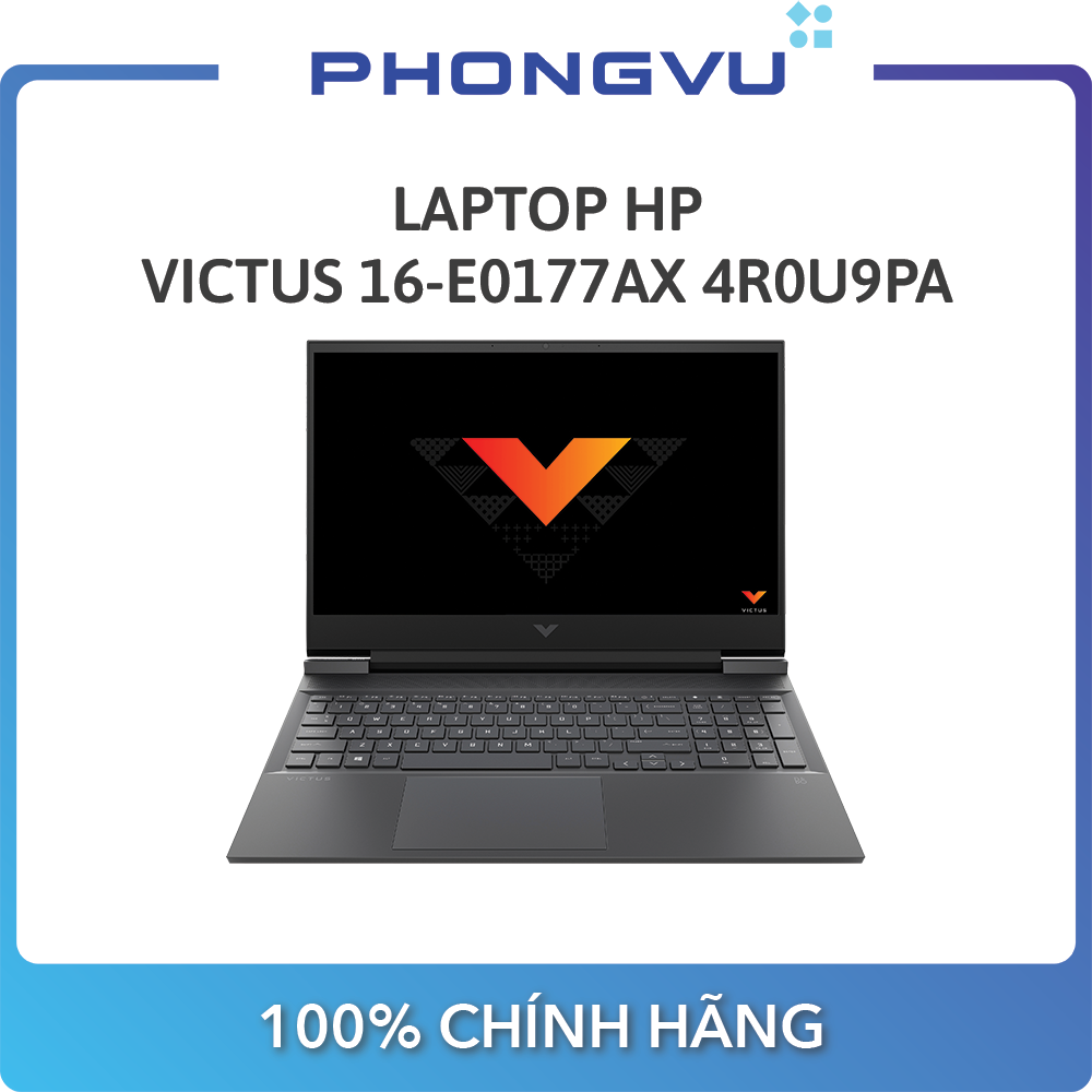 Laptop HP VICTUS 16-e0177AX 4R0U9PA (16.1 inch FHD/144Hz/Ryzen 5 5600H/8GB/512GB SSD/NVIDIA GeForce GTX 1650/Win 11)