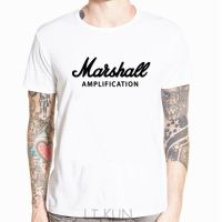 Marshall Amplication T-shirt for Men Women Casual Amps Rock Band Rock Band Metal Tops Tee Shirts Modal Short Sleeve Cool Tshirt  TWEM