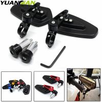 Universal 7/8 22mm handle bar motorcycle bar end mirror Motorcycle Mirror for Kawasaki Z1000SX ER6N/F ninja 250R/300 z800 900