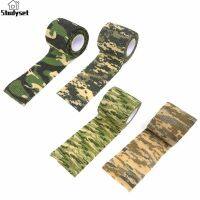 Studyset IN stock Self-Adhesive Extendable Camouflage Cloth Outdoor Hunting Camouflage Tape Bandage Riding Bicycle Sticker