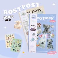RosyPosy 20 Page Paper Stickers Set INS Retro Cute Style Cartoon Basic Decoration Sticker Post for Diary Album Phone Gift A6786 Stickers Labels