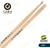 ไม้กลองสแนร์ ไม้กลอง SALYERS Salyers Percussion JM2 JEFF MOORE SIGNATURE CONCERT SNARE STICKS **Made in USA**